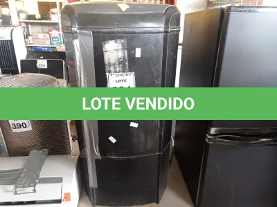 LOTE 391 - 01 TANQUINHO 10KG MODELO LE1002PT MARCA SUGGAR. (NO ESTADO) ATENÇÃO! FAZER A VISITAÇÃO ANTES DE ARREMATAR, NÃO SABEMOS SE FUNCIONA. LEILÃO NÃO TEM GARANTIA E NEM DEVOLUÇÃO, SUJEITO A POSSÍVEIS AVARIAS VISÍVEIS/OCULTAS E/OU AUSÊNCIA DE COMPONENTES.