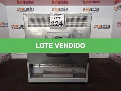 LOTE 324 - 01 FRIGOBAR MARCA ETERNY C/AVARIAS. (NO ESTADO) ATENÇÃO! FAZER A VISITAÇÃO ANTES DE ARREMATAR, NÃO SABEMOS SE FUNCIONA. LEILÃO NÃO TEM GARANTIA E NEM DEVOLUÇÃO, SUJEITO A POSSÍVEIS AVARIAS VISÍVEIS/OCULTAS E/OU AUSÊNCIA DE COMPONENTES.