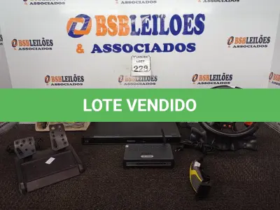 LOTE 228 - 01 APARELHO DVD MARCA PANASONIC, 01 MÁQUINA DE CORTAR DE CABELO, 01 ROTEADOR MARCA D-LINK E 01 KIT DE CORRIDA C/PEDAL E VOLANTE MARCA MULTILASER. (NO ESTADO) ATENÇÃO! FAZER A VISITAÇÃO ANTES DE ARREMATAR, NÃO SABEMOS SE FUNCIONA. LEILÃO NÃO TEM GARANTIA E NEM DEVOLUÇÃO, SUJEITO A POSSÍVEIS AVARIAS VISÍVEIS/OCULTAS E/OU AUSÊNCIA DE COMPONENTES.