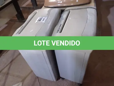 LOTE 288 - 02 FRAGMENTADORAS DE PAPEL MARCA KUTTER. (NO ESTADO) ATENÇÃO! FAZER A VISITAÇÃO ANTES DE ARREMATAR, NÃO SABEMOS SE FUNCIONA. LEILÃO NÃO TEM GARANTIA E NEM DEVOLUÇÃO, SUJEITO A POSSÍVEIS AVARIAS VISÍVEIS/OCULTAS E/OU AUSÊNCIA DE COMPONENTES.