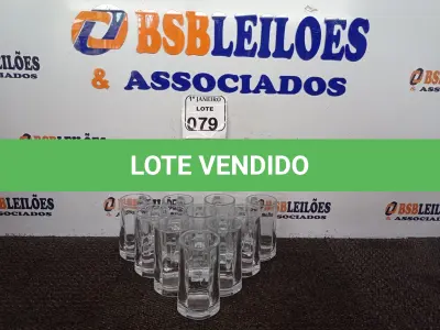 LOTE 079 - 10 CANECAS DE VIDRO. (NO ESTADO) ATENÇÃO! FAZER A VISITAÇÃO ANTES DE ARREMATAR, NÃO SABEMOS SE FUNCIONA. LEILÃO NÃO TEM GARANTIA E NEM DEVOLUÇÃO, SUJEITO A POSSÍVEIS AVARIAS VISÍVEIS/OCULTAS E/OU AUSÊNCIA DE COMPONENTES.