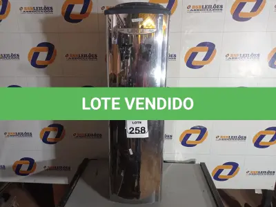 LOTE 258 - 01 BEBEDOURO P/GARRAFÃO EM INOX MARCA LIBELL. (NO ESTADO) ATENÇÃO! FAZER A VISITAÇÃO ANTES DE ARREMATAR, NÃO SABEMOS SE FUNCIONA. LEILÃO NÃO TEM GARANTIA E NEM DEVOLUÇÃO, SUJEITO A POSSÍVEIS AVARIAS VISÍVEIS/OCULTAS E/OU AUSÊNCIA DE COMPONENTES.