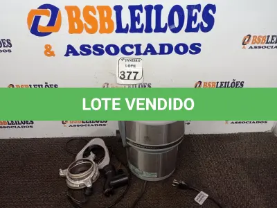 LOTE 377 - 01 TRITURADOR DE RESÍDUOS EM INOX MARCA IN SINK ERATOR. (NO ESTADO) ATENÇÃO! FAZER A VISITAÇÃO ANTES DE ARREMATAR, NÃO SABEMOS SE FUNCIONA. LEILÃO NÃO TEM GARANTIA E NEM DEVOLUÇÃO, SUJEITO A POSSÍVEIS AVARIAS VISÍVEIS/OCULTAS E/OU AUSÊNCIA DE COMPONENTES.