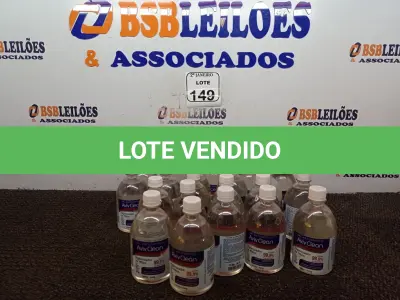 LOTE 149 - 01 LOTE C/VÁRIOS ÁLCOOL-GEL ANTISSÉPTICOS MARCA AVIV CLEAN. (NO ESTADO) ATENÇÃO! FAZER A VISITAÇÃO ANTES DE ARREMATAR, NÃO SABEMOS SE FUNCIONA. LEILÃO NÃO TEM GARANTIA E NEM DEVOLUÇÃO, SUJEITO A POSSÍVEIS AVARIAS VISÍVEIS/OCULTAS E/OU AUSÊNCIA DE COMPONENTES.