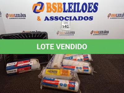LOTE 140 - 11 ROLOS P/PINTURA MARCAS E MODELOS DIVERSOS. (NOVO). (NO ESTADO) ATENÇÃO! FAZER A VISITAÇÃO ANTES DE ARREMATAR, NÃO SABEMOS SE FUNCIONA. LEILÃO NÃO TEM GARANTIA E NEM DEVOLUÇÃO, SUJEITO A POSSÍVEIS AVARIAS VISÍVEIS/OCULTAS E/OU AUSÊNCIA DE COMPONENTES.