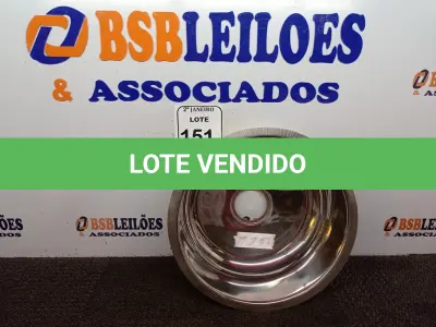 LOTE 151 - 01 CUBA INOX N32 AÇO 430 32X14 FABRINOX (NO ESTADO) ATENÇÃO! FAZER A VISITAÇÃO ANTES DE ARREMATAR, NÃO SABEMOS SE FUNCIONA. LEILÃO NÃO TEM GARANTIA E NEM DEVOLUÇÃO, SUJEITO A POSSÍVEIS AVARIAS VISÍVEIS/OCULTAS E/OU AUSÊNCIA DE COMPONENTES.