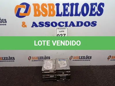LOTE 027 - 10 HD’S DE 500GB CADA. (NO ESTADO) ATENÇÃO! FAZER A VISITAÇÃO ANTES DE ARREMATAR, NÃO SABEMOS SE FUNCIONA. LEILÃO NÃO TEM GARANTIA E NEM DEVOLUÇÃO, SUJEITO A POSSÍVEIS AVARIAS VISÍVEIS/OCULTAS E/OU AUSÊNCIA DE COMPONENTES.
