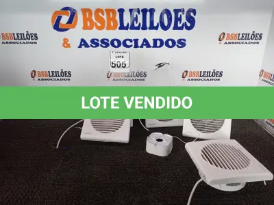 LOTE 505 - 05 EXAUSTORES MARCA VENTISOL. (NO ESTADO) ATENÇÃO! FAZER A VISITAÇÃO ANTES DE ARREMATAR, NÃO SABEMOS SE FUNCIONA. LEILÃO NÃO TEM GARANTIA E NEM DEVOLUÇÃO, SUJEITO A POSSÍVEIS AVARIAS VISÍVEIS/OCULTAS E/OU AUSÊNCIA DE COMPONENTES.