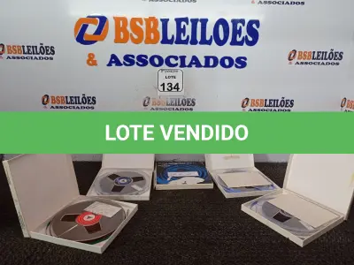 LOTE 134 - 05 FITAS P/GRAVADOR DE ROLOS ANTIGAS. (NO ESTADO) ATENÇÃO! FAZER A VISITAÇÃO ANTES DE ARREMATAR, NÃO SABEMOS SE FUNCIONA. LEILÃO NÃO TEM GARANTIA E NEM DEVOLUÇÃO, SUJEITO A POSSÍVEIS AVARIAS VISÍVEIS/OCULTAS E/OU AUSÊNCIA DE COMPONENTES.