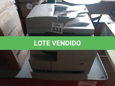 LOTE 533 - 01 IMPRESSORA MULTIFUNCIONAL MODELO MULTI XPRESS 6555NX MARCA SAMSUNG. (NO ESTADO) ATENÇÃO! FAZER A VISITAÇÃO ANTES DE ARREMATAR, NÃO SABEMOS SE FUNCIONA. LEILÃO NÃO TEM GARANTIA E NEM DEVOLUÇÃO, SUJEITO A POSSÍVEIS AVARIAS VISÍVEIS/OCULTAS E/OU AUSÊNCIA DE COMPONENTES.