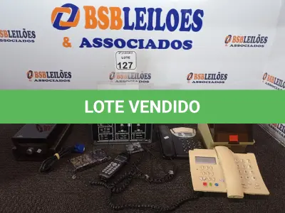 LOTE 127 - 01 CONTROLADOR DE ESTUFA, 01 TELEFONE FIXO E CAIXAS ORGANIZADORAS DE ESCRITÓRIO. (NO ESTADO) ATENÇÃO! FAZER A VISITAÇÃO ANTES DE ARREMATAR, NÃO SABEMOS SE FUNCIONA. LEILÃO NÃO TEM GARANTIA E NEM DEVOLUÇÃO, SUJEITO A POSSÍVEIS AVARIAS VISÍVEIS/OCULTAS E/OU AUSÊNCIA DE COMPONENTES.
