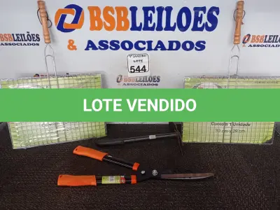 LOTE 544 - 02 GRELHAS P/CHURRASCO, 39X29CM, 01 TESOURA P/JARDINAGEM MARCA IDEA E 01 SACHO. (NO ESTADO) ATENÇÃO! FAZER A VISITAÇÃO ANTES DE ARREMATAR, NÃO SABEMOS SE FUNCIONA. LEILÃO NÃO TEM GARANTIA E NEM DEVOLUÇÃO, SUJEITO A POSSÍVEIS AVARIAS VISÍVEIS/OCULTAS E/OU AUSÊNCIA DE COMPONENTES.
