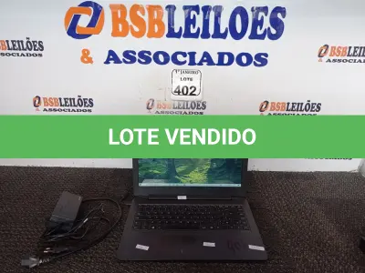 LOTE 402 - 01 NOTEBOOK C/FONTE MARCA LOGIN. (NO ESTADO) ATENÇÃO! FAZER A VISITAÇÃO ANTES DE ARREMATAR, NÃO SABEMOS SE FUNCIONA. LEILÃO NÃO TEM GARANTIA E NEM DEVOLUÇÃO, SUJEITO A POSSÍVEIS AVARIAS VISÍVEIS/OCULTAS E/OU AUSÊNCIA DE COMPONENTES.