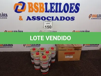 LOTE 150 - 12 CATALISADORES PU E VENIZ MARCA ANJO CONTENDO 450ML EM CADA LATA(NOVO). (NO ESTADO) ATENÇÃO! FAZER A VISITAÇÃO ANTES DE ARREMATAR, NÃO SABEMOS SE FUNCIONA. LEILÃO NÃO TEM GARANTIA E NEM DEVOLUÇÃO, SUJEITO A POSSÍVEIS AVARIAS VISÍVEIS/OCULTAS E/OU AUSÊNCIA DE COMPONENTES.