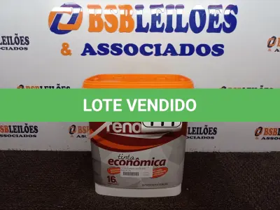 LOTE 111 - 01 BALDE DE TINTA RENOCRIL COR BRANCO NEVE 16L. (NO ESTADO) ATENÇÃO! FAZER A VISITAÇÃO ANTES DE ARREMATAR, NÃO SABEMOS SE FUNCIONA. LEILÃO NÃO TEM GARANTIA E NEM DEVOLUÇÃO, SUJEITO A POSSÍVEIS AVARIAS VISÍVEIS/OCULTAS E/OU AUSÊNCIA DE COMPONENTES.