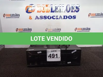 LOTE 491 - 01 RECEIVER MODELO DSXD409 MARCA PIONER C/AVARIAS. (NO ESTADO) ATENÇÃO! FAZER A VISITAÇÃO ANTES DE ARREMATAR, NÃO SABEMOS SE FUNCIONA. LEILÃO NÃO TEM GARANTIA E NEM DEVOLUÇÃO, SUJEITO A POSSÍVEIS AVARIAS VISÍVEIS/OCULTAS E/OU AUSÊNCIA DE COMPONENTES.