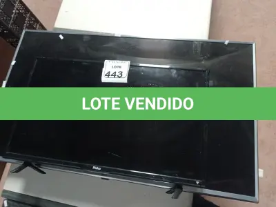 LOTE 443 - 01 TV 49” MARCA LG E 01 TV 32” MARCA PHILCO P/RETIRADA DE PEÇAS.  (NO ESTADO) ATENÇÃO! FAZER A VISITAÇÃO ANTES DE ARREMATAR, NÃO SABEMOS SE FUNCIONA. LEILÃO NÃO TEM GARANTIA E NEM DEVOLUÇÃO, SUJEITO A POSSÍVEIS AVARIAS VISÍVEIS/OCULTAS E/OU AUSÊNCIA DE COMPONENTES.