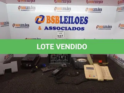 LOTE 127 - 01 CONTROLADOR DE ESTUFA, 01 TELEFONE FIXO E CAIXAS ORGANIZADORAS DE ESCRITÓRIO. (NO ESTADO) ATENÇÃO! FAZER A VISITAÇÃO ANTES DE ARREMATAR, NÃO SABEMOS SE FUNCIONA. LEILÃO NÃO TEM GARANTIA E NEM DEVOLUÇÃO, SUJEITO A POSSÍVEIS AVARIAS VISÍVEIS/OCULTAS E/OU AUSÊNCIA DE COMPONENTES.