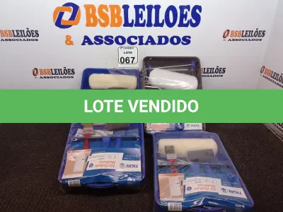 LOTE 067 - 04 KITS DE PINTURA MULTIUSO MARCA TIGRE (NOVO). (NO ESTADO) ATENÇÃO! FAZER A VISITAÇÃO ANTES DE ARREMATAR, NÃO SABEMOS SE FUNCIONA. LEILÃO NÃO TEM GARANTIA E NEM DEVOLUÇÃO, SUJEITO A POSSÍVEIS AVARIAS VISÍVEIS/OCULTAS E/OU AUSÊNCIA DE COMPONENTES.