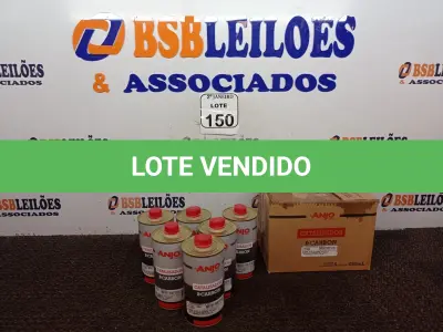 LOTE 150 - 12 CATALISADORES PU E VENIZ MARCA ANJO CONTENDO 450ML EM CADA LATA(NOVO). (NO ESTADO) ATENÇÃO! FAZER A VISITAÇÃO ANTES DE ARREMATAR, NÃO SABEMOS SE FUNCIONA. LEILÃO NÃO TEM GARANTIA E NEM DEVOLUÇÃO, SUJEITO A POSSÍVEIS AVARIAS VISÍVEIS/OCULTAS E/OU AUSÊNCIA DE COMPONENTES.