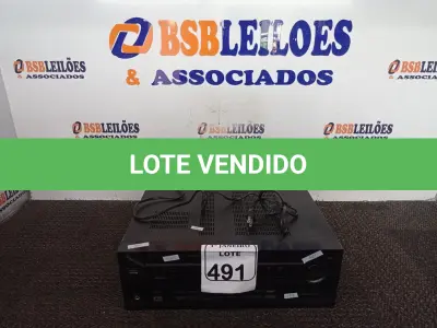 LOTE 491 - 01 RECEIVER MODELO DSXD409 MARCA PIONER C/AVARIAS. (NO ESTADO) ATENÇÃO! FAZER A VISITAÇÃO ANTES DE ARREMATAR, NÃO SABEMOS SE FUNCIONA. LEILÃO NÃO TEM GARANTIA E NEM DEVOLUÇÃO, SUJEITO A POSSÍVEIS AVARIAS VISÍVEIS/OCULTAS E/OU AUSÊNCIA DE COMPONENTES.
