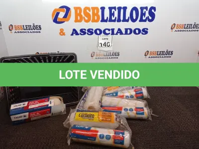 LOTE 140 - 11 ROLOS P/PINTURA MARCAS E MODELOS DIVERSOS. (NOVO). (NO ESTADO) ATENÇÃO! FAZER A VISITAÇÃO ANTES DE ARREMATAR, NÃO SABEMOS SE FUNCIONA. LEILÃO NÃO TEM GARANTIA E NEM DEVOLUÇÃO, SUJEITO A POSSÍVEIS AVARIAS VISÍVEIS/OCULTAS E/OU AUSÊNCIA DE COMPONENTES.