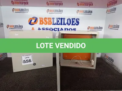LOTE 556 - 02 QUADROS DE DISTRIBUIÇÃO ELÉTRICA DE FERRO. (NO ESTADO) ATENÇÃO! FAZER A VISITAÇÃO ANTES DE ARREMATAR, NÃO SABEMOS SE FUNCIONA. LEILÃO NÃO TEM GARANTIA E NEM DEVOLUÇÃO, SUJEITO A POSSÍVEIS AVARIAS VISÍVEIS/OCULTAS E/OU AUSÊNCIA DE COMPONENTES.