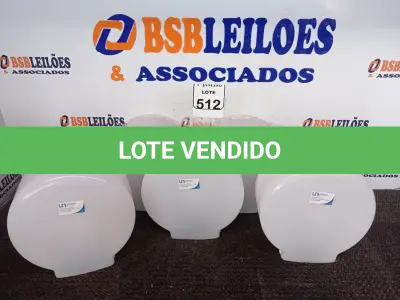 LOTE 512 - 05 PORTAS DISPENSERS DE PAPEL. (NO ESTADO) ATENÇÃO! FAZER A VISITAÇÃO ANTES DE ARREMATAR, NÃO SABEMOS SE FUNCIONA. LEILÃO NÃO TEM GARANTIA E NEM DEVOLUÇÃO, SUJEITO A POSSÍVEIS AVARIAS VISÍVEIS/OCULTAS E/OU AUSÊNCIA DE COMPONENTES.