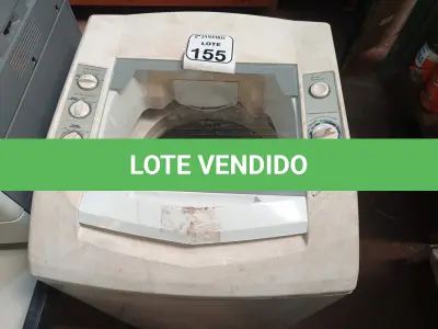 LOTE 155 - 01 MÁQUINA DE LAVAR ROUPAS BRASTEMP 7KG. (NO ESTADO) ATENÇÃO! FAZER A VISITAÇÃO ANTES DE ARREMATAR, NÃO SABEMOS SE FUNCIONA. LEILÃO NÃO TEM GARANTIA E NEM DEVOLUÇÃO, SUJEITO A POSSÍVEIS AVARIAS VISÍVEIS/OCULTAS E/OU AUSÊNCIA DE COMPONENTES.