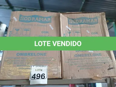 LOTE 496 - 03 BASES P/ OMBRELONE MARCA SODRAMAR. (NO ESTADO) ATENÇÃO! FAZER A VISITAÇÃO ANTES DE ARREMATAR, NÃO SABEMOS SE FUNCIONA. LEILÃO NÃO TEM GARANTIA E NEM DEVOLUÇÃO, SUJEITO A POSSÍVEIS AVARIAS VISÍVEIS/OCULTAS E/OU AUSÊNCIA DE COMPONENTES.