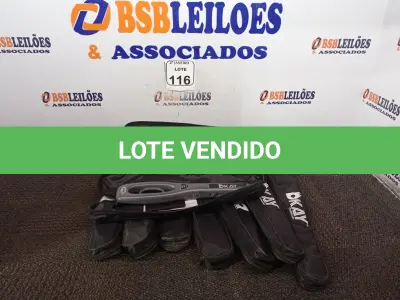 LOTE 116 - 10 DETECTORES DE METAIS KAY. (NO ESTADO) ATENÇÃO! FAZER A VISITAÇÃO ANTES DE ARREMATAR, NÃO SABEMOS SE FUNCIONA. LEILÃO NÃO TEM GARANTIA E NEM DEVOLUÇÃO, SUJEITO A POSSÍVEIS AVARIAS VISÍVEIS/OCULTAS E/OU AUSÊNCIA DE COMPONENTES.