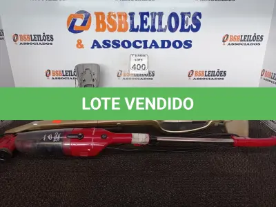 LOTE 400 - 02 ASPIRADORES PORTÁTIL MARCAS MONDIAL E ERGORAPIDO. (NO ESTADO) ATENÇÃO! FAZER A VISITAÇÃO ANTES DE ARREMATAR, NÃO SABEMOS SE FUNCIONA. LEILÃO NÃO TEM GARANTIA E NEM DEVOLUÇÃO, SUJEITO A POSSÍVEIS AVARIAS VISÍVEIS/OCULTAS E/OU AUSÊNCIA DE COMPONENTES.