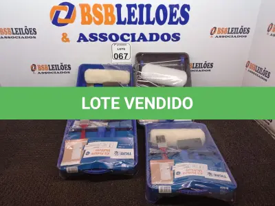 LOTE 067 - 04 KITS DE PINTURA MULTIUSO MARCA TIGRE (NOVO). (NO ESTADO) ATENÇÃO! FAZER A VISITAÇÃO ANTES DE ARREMATAR, NÃO SABEMOS SE FUNCIONA. LEILÃO NÃO TEM GARANTIA E NEM DEVOLUÇÃO, SUJEITO A POSSÍVEIS AVARIAS VISÍVEIS/OCULTAS E/OU AUSÊNCIA DE COMPONENTES.