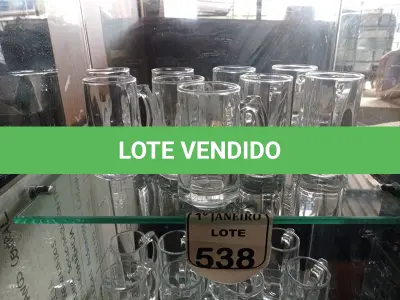LOTE 538 - 09 CANECAS DE VIDRO. (NO ESTADO) ATENÇÃO! FAZER A VISITAÇÃO ANTES DE ARREMATAR, NÃO SABEMOS SE FUNCIONA. LEILÃO NÃO TEM GARANTIA E NEM DEVOLUÇÃO, SUJEITO A POSSÍVEIS AVARIAS VISÍVEIS/OCULTAS E/OU AUSÊNCIA DE COMPONENTES.