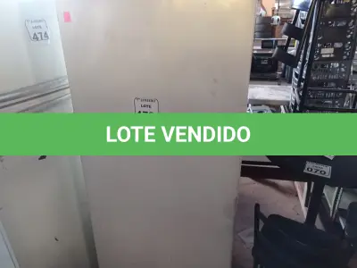 LOTE 473 - 01 GELADEIRA 220V MARCA CONSUL. (NO ESTADO) ATENÇÃO! FAZER A VISITAÇÃO ANTES DE ARREMATAR, NÃO SABEMOS SE FUNCIONA. LEILÃO NÃO TEM GARANTIA E NEM DEVOLUÇÃO, SUJEITO A POSSÍVEIS AVARIAS VISÍVEIS/OCULTAS E/OU AUSÊNCIA DE COMPONENTES.
