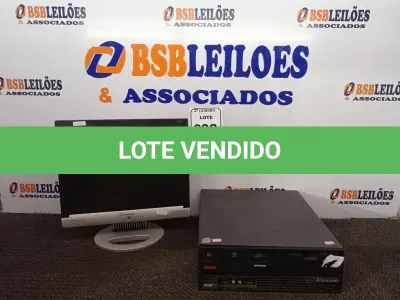 LOTE 092 - 01 CPU MARCA LENOVO E 01 MONITOR MARCA POSITIVO. (NO ESTADO) ATENÇÃO! FAZER A VISITAÇÃO ANTES DE ARREMATAR, NÃO SABEMOS SE FUNCIONA. LEILÃO NÃO TEM GARANTIA E NEM DEVOLUÇÃO, SUJEITO A POSSÍVEIS AVARIAS VISÍVEIS/OCULTAS E/OU AUSÊNCIA DE COMPONENTES.
