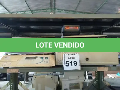 LOTE 519 - 01 CAIXA REGISTRADORA, 03 BALANÇAS MARCAS E MODELOS DIVERSOS E 01 LEITOR DE CÓDIGO DE BARRAS MARCA ELGIN. (NO ESTADO) ATENÇÃO! FAZER A VISITAÇÃO ANTES DE ARREMATAR, NÃO SABEMOS SE FUNCIONA. LEILÃO NÃO TEM GARANTIA E NEM DEVOLUÇÃO, SUJEITO A POSSÍVEIS AVARIAS VISÍVEIS/OCULTAS E/OU AUSÊNCIA DE COMPONENTES.