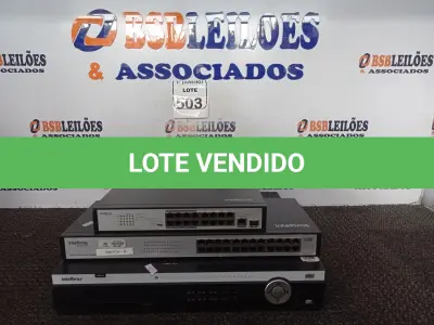 LOTE 503 - 01 GRAVADOR DIGITAL DE IMAGEM MARCA INTELBRÁS E 02 SWITCHES MARCA INTELBRÁS. (NO ESTADO) ATENÇÃO! FAZER A VISITAÇÃO ANTES DE ARREMATAR, NÃO SABEMOS SE FUNCIONA. LEILÃO NÃO TEM GARANTIA E NEM DEVOLUÇÃO, SUJEITO A POSSÍVEIS AVARIAS VISÍVEIS/OCULTAS E/OU AUSÊNCIA DE COMPONENTES.