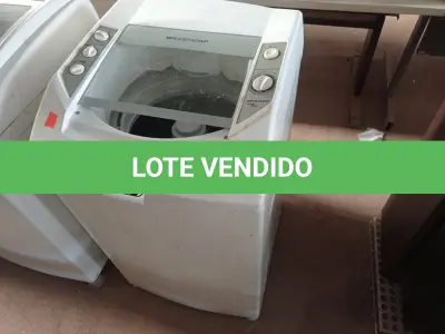 LOTE 466 - 01 MÁQUINA DE LAVAR MARCA BRASTEMP. (NO ESTADO) ATENÇÃO! FAZER A VISITAÇÃO ANTES DE ARREMATAR, NÃO SABEMOS SE FUNCIONA. LEILÃO NÃO TEM GARANTIA E NEM DEVOLUÇÃO, SUJEITO A POSSÍVEIS AVARIAS VISÍVEIS/OCULTAS E/OU AUSÊNCIA DE COMPONENTES.