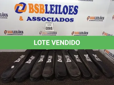 LOTE 098 - 10 DETECTORES DE METAIS KAY. (NO ESTADO) ATENÇÃO! FAZER A VISITAÇÃO ANTES DE ARREMATAR, NÃO SABEMOS SE FUNCIONA. LEILÃO NÃO TEM GARANTIA E NEM DEVOLUÇÃO, SUJEITO A POSSÍVEIS AVARIAS VISÍVEIS/OCULTAS E/OU AUSÊNCIA DE COMPONENTES.