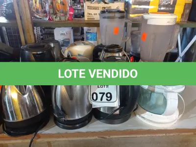 LOTE 079 - 08 CHALEIRAS ELÉTRICAS MARCAS E MODELOS DIVERSOS. (NO ESTADO) ATENÇÃO! FAZER A VISITAÇÃO ANTES DE ARREMATAR, NÃO SABEMOS SE FUNCIONA. LEILÃO NÃO TEM GARANTIA E NEM DEVOLUÇÃO, SUJEITO A POSSÍVEIS AVARIAS VISÍVEIS/OCULTAS E/OU AUSÊNCIA DE COMPONENTES.