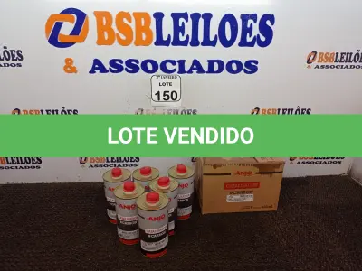 LOTE 150 - 12 CATALISADORES PU E VENIZ MARCA ANJO CONTENDO 450ML EM CADA LATA(NOVO). (NO ESTADO) ATENÇÃO! FAZER A VISITAÇÃO ANTES DE ARREMATAR, NÃO SABEMOS SE FUNCIONA. LEILÃO NÃO TEM GARANTIA E NEM DEVOLUÇÃO, SUJEITO A POSSÍVEIS AVARIAS VISÍVEIS/OCULTAS E/OU AUSÊNCIA DE COMPONENTES.