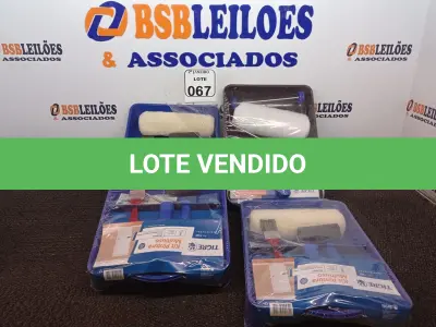 LOTE 067 - 04 KITS DE PINTURA MULTIUSO MARCA TIGRE (NOVO). (NO ESTADO) ATENÇÃO! FAZER A VISITAÇÃO ANTES DE ARREMATAR, NÃO SABEMOS SE FUNCIONA. LEILÃO NÃO TEM GARANTIA E NEM DEVOLUÇÃO, SUJEITO A POSSÍVEIS AVARIAS VISÍVEIS/OCULTAS E/OU AUSÊNCIA DE COMPONENTES.