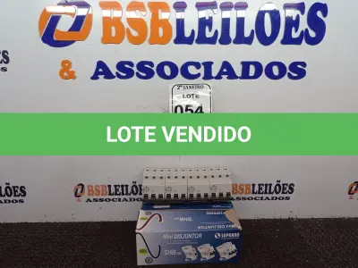 LOTE 054 - 01 LOTE C/VÁRIOS MINI DISJUNTORES MARCAS E MODELOS DIVERSOS(NOVO). (NO ESTADO) ATENÇÃO! FAZER A VISITAÇÃO ANTES DE ARREMATAR, NÃO SABEMOS SE FUNCIONA. LEILÃO NÃO TEM GARANTIA E NEM DEVOLUÇÃO, SUJEITO A POSSÍVEIS AVARIAS VISÍVEIS/OCULTAS E/OU AUSÊNCIA DE COMPONENTES.