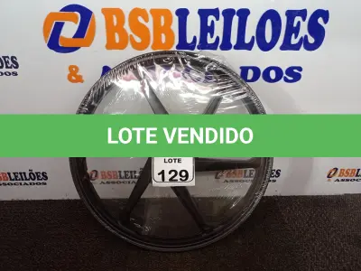 LOTE 129 - 01 RODA P/MOTO CG ARO “17 PARA QUALQUER CG (NOVO). (NO ESTADO) ATENÇÃO! FAZER A VISITAÇÃO ANTES DE ARREMATAR, NÃO SABEMOS SE FUNCIONA. LEILÃO NÃO TEM GARANTIA E NEM DEVOLUÇÃO, SUJEITO A POSSÍVEIS AVARIAS VISÍVEIS/OCULTAS E/OU AUSÊNCIA DE COMPONENTES.