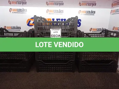 LOTE 080 - 10 CESTOS EM PLÁSTICO. (NO ESTADO) ATENÇÃO! FAZER A VISITAÇÃO ANTES DE ARREMATAR, NÃO SABEMOS SE FUNCIONA. LEILÃO NÃO TEM GARANTIA E NEM DEVOLUÇÃO, SUJEITO A POSSÍVEIS AVARIAS VISÍVEIS/OCULTAS E/OU AUSÊNCIA DE COMPONENTES.