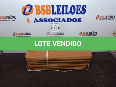LOTE 150 - 10 TÁBUAS EMBALADAS SEM USO (NO ESTADO) ATENÇÃO! FAZER A VISITAÇÃO ANTES DE ARREMATAR, NÃO SABEMOS SE FUNCIONA. LEILÃO NÃO TEM GARANTIA E NEM DEVOLUÇÃO, SUJEITO A POSSÍVEIS AVARIAS VISÍVEIS/OCULTAS E/OU AUSÊNCIA DE COMPONENTES.