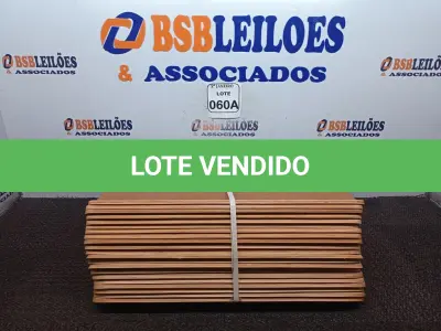 LOTE 060 - 10 TÁBUAS EMBALADAS SEM USO (NO ESTADO) ATENÇÃO! FAZER A VISITAÇÃO ANTES DE ARREMATAR, NÃO SABEMOS SE FUNCIONA. LEILÃO NÃO TEM GARANTIA E NEM DEVOLUÇÃO, SUJEITO A POSSÍVEIS AVARIAS VISÍVEIS/OCULTAS E/OU AUSÊNCIA DE COMPONENTES.