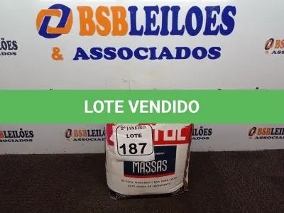 LOTE 187 - 01 MASSA CORRIDA MARCA LUZTOL 20KG (NOVO). (NO ESTADO) ATENÇÃO! FAZER A VISITAÇÃO ANTES DE ARREMATAR, NÃO SABEMOS SE FUNCIONA. LEILÃO NÃO TEM GARANTIA E NEM DEVOLUÇÃO, SUJEITO A POSSÍVEIS AVARIAS VISÍVEIS/OCULTAS E/OU AUSÊNCIA DE COMPONENTES.