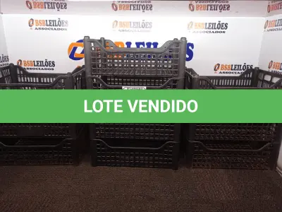 LOTE 050 - 10 CESTOS EM PLÁSTICO. (NO ESTADO) ATENÇÃO! FAZER A VISITAÇÃO ANTES DE ARREMATAR, NÃO SABEMOS SE FUNCIONA. LEILÃO NÃO TEM GARANTIA E NEM DEVOLUÇÃO, SUJEITO A POSSÍVEIS AVARIAS VISÍVEIS/OCULTAS E/OU AUSÊNCIA DE COMPONENTES.